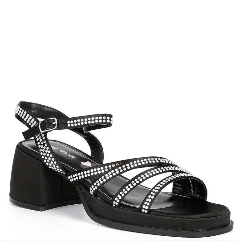 Steve Madden Girl’s J-Dreem Rhinestone Sandals